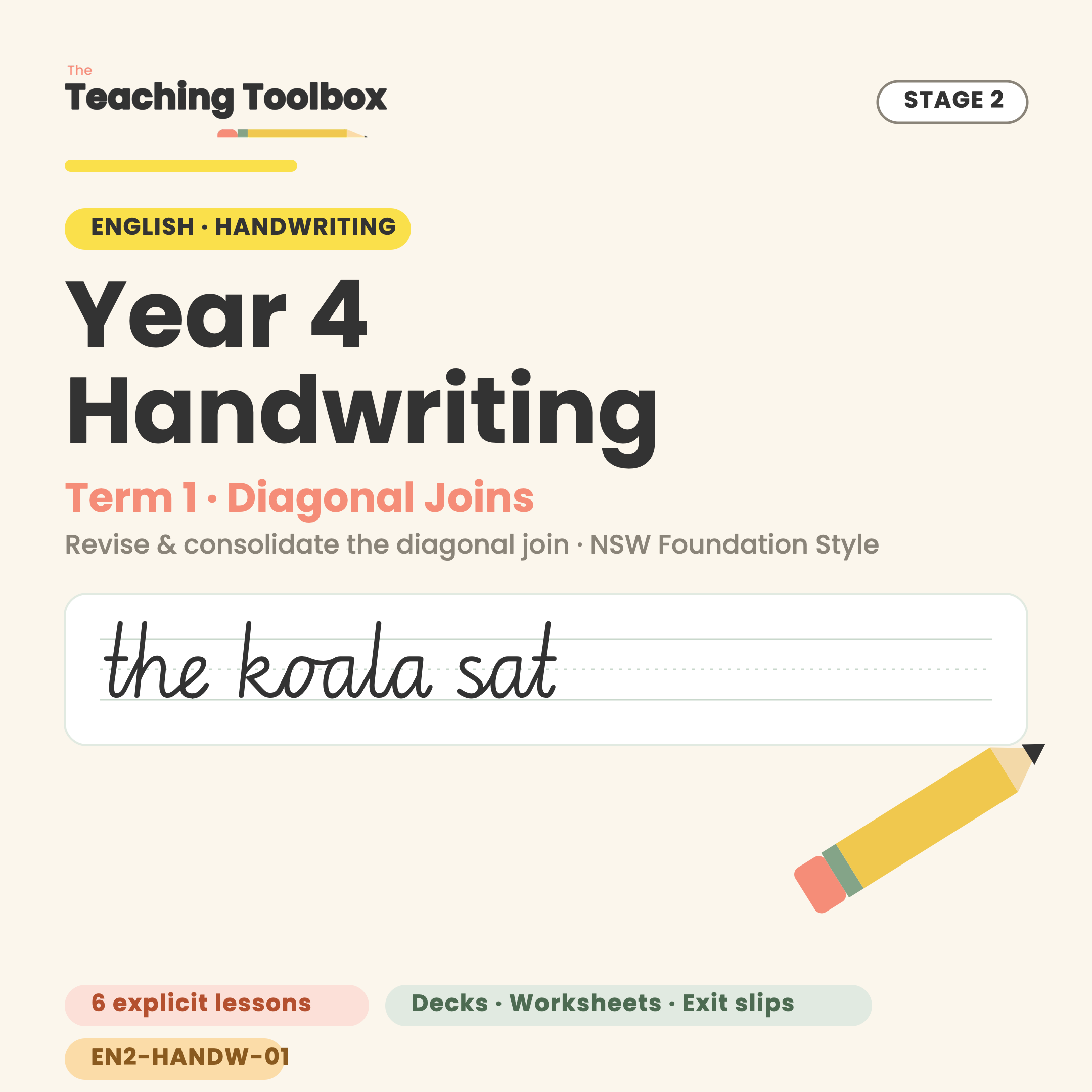 Diagonal Joins — HANDW-Y4T1 cover