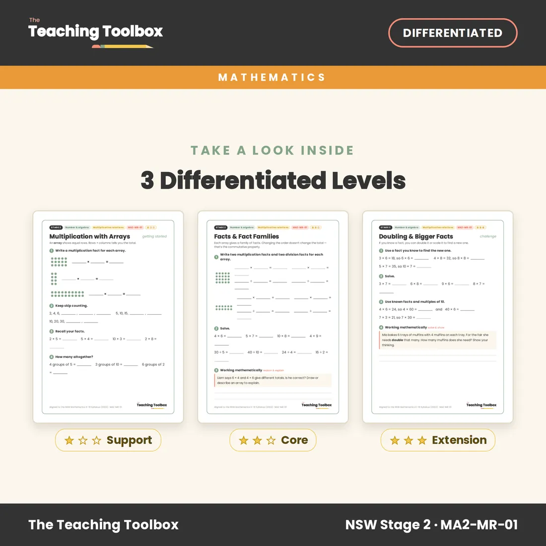 Multiplication & Division — Look inside