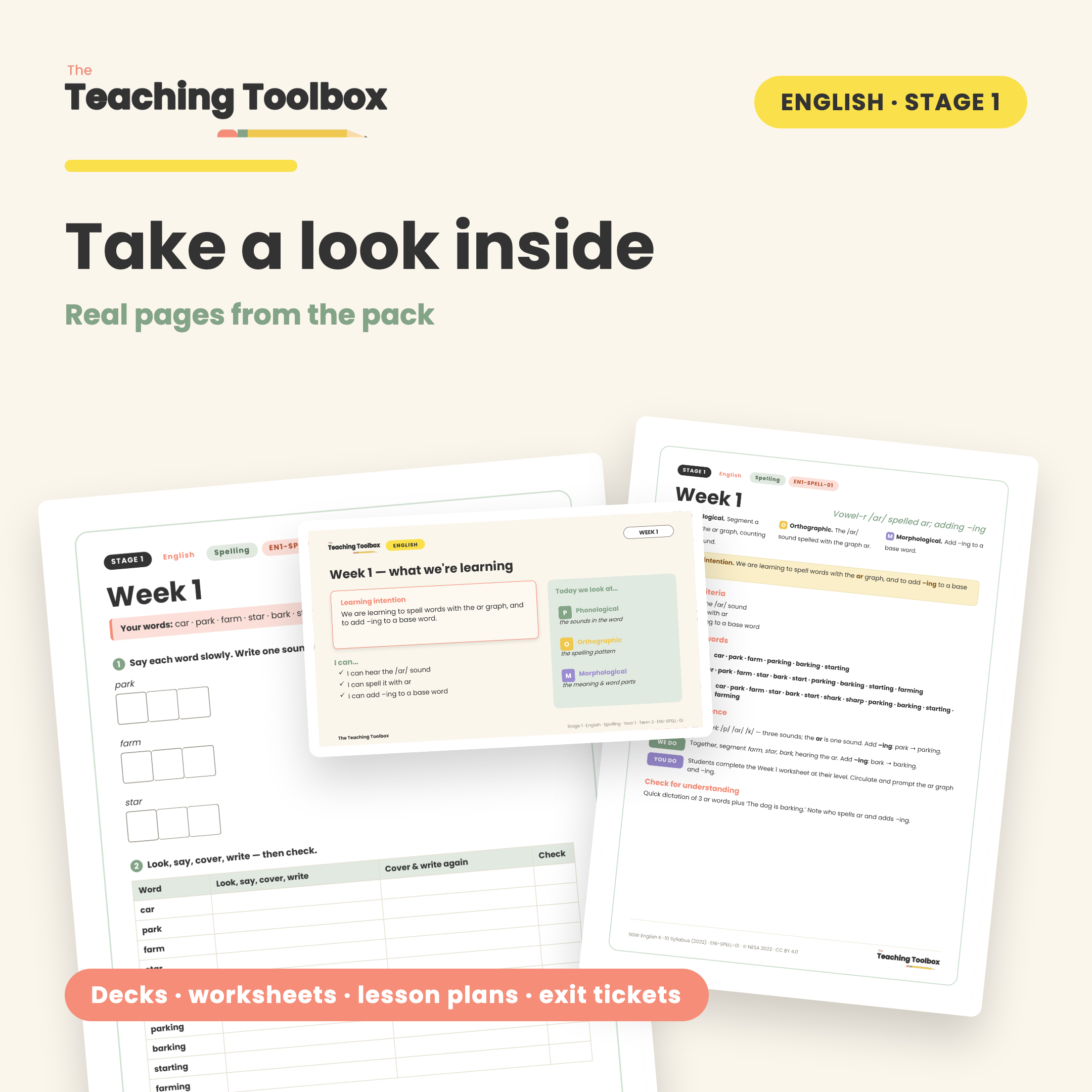 Vowel-r, FLOSS & Vowel Teams — Look inside